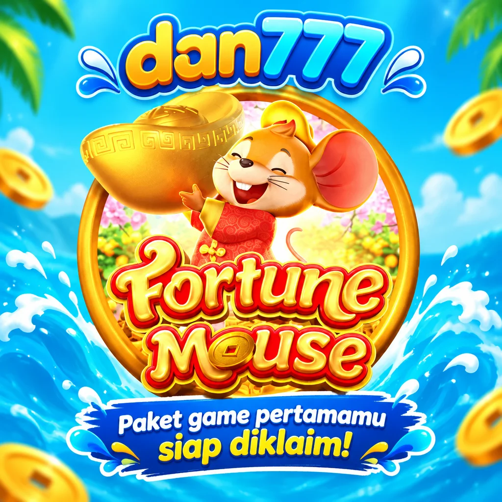 dan777 · Fortune Mouse · Tampilan permainan